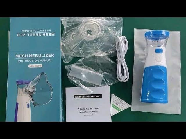 Portable Nebulizer for Adults & Kids – Fast, Quiet & Easy to Use